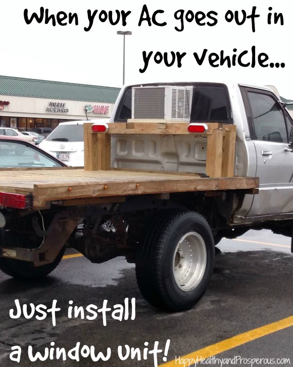 window ac in truck